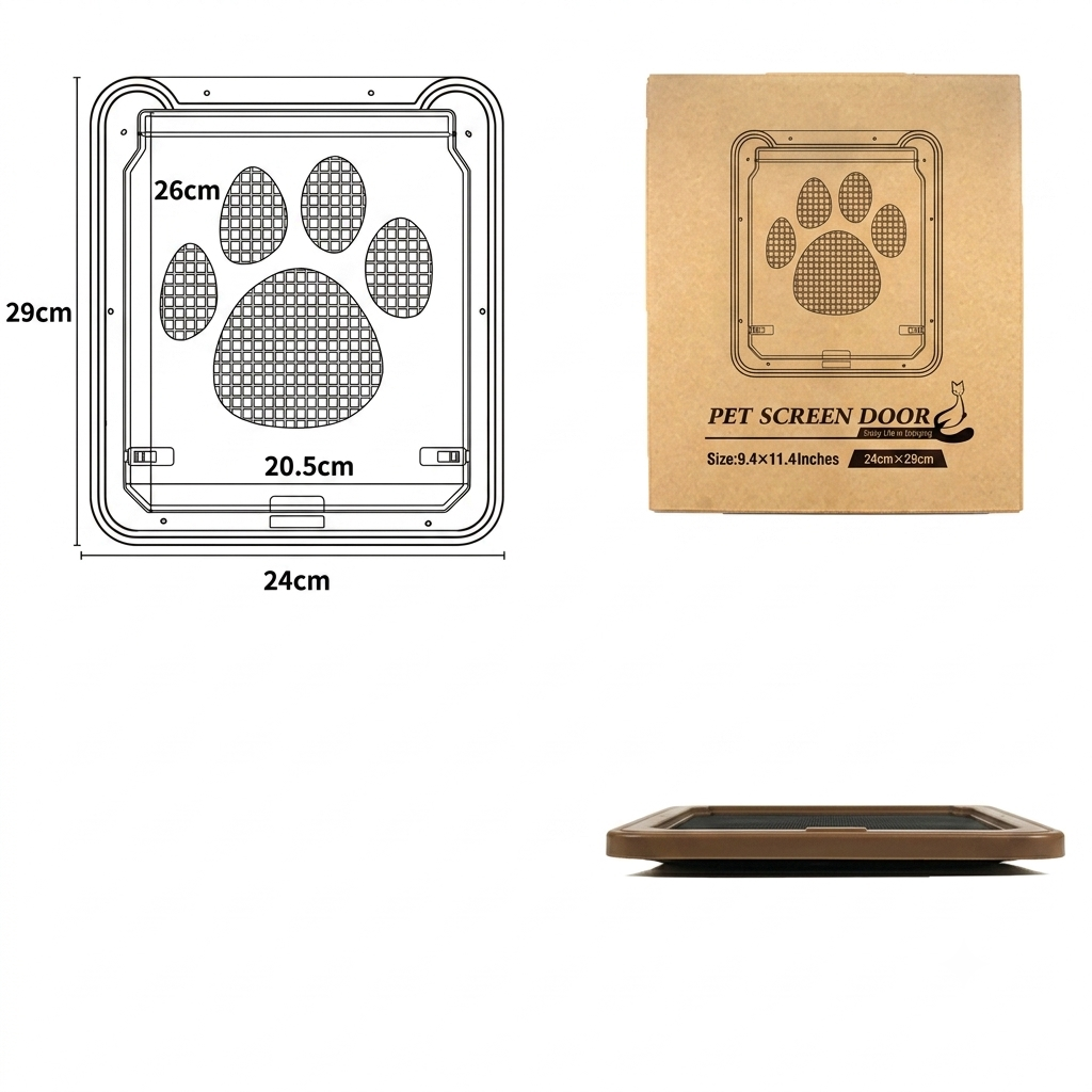 Durable Pet Gateway with Anti-Scratch Surface