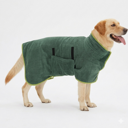 Quick-Dry Pet Bathrobe