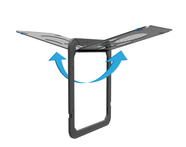 Durable Pet Gateway with Anti-Scratch Surface